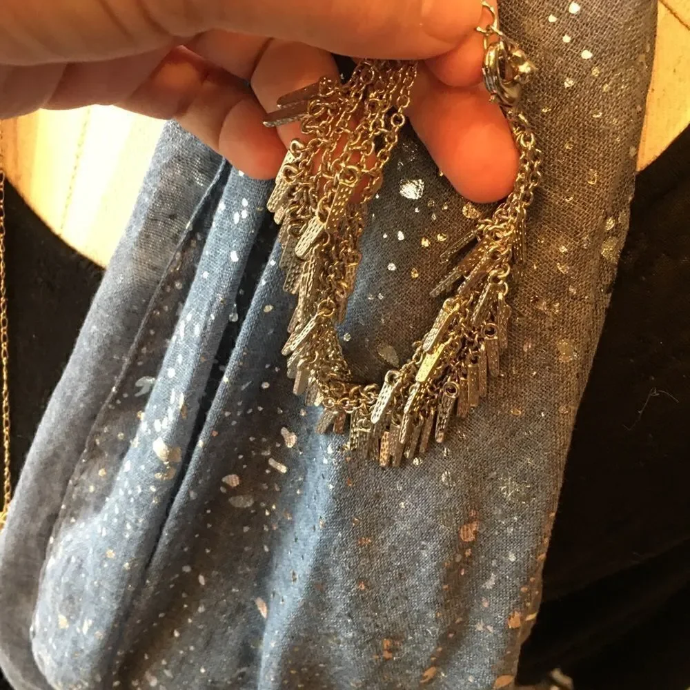 SILVER FRINGE Bracelet!